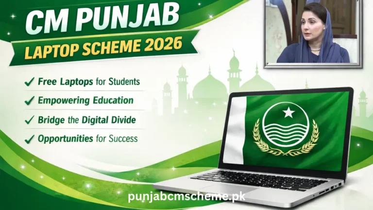 CM Punjab Laptop Scheme