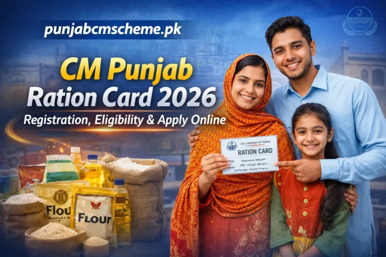 CM Punjab Ration Card 2026