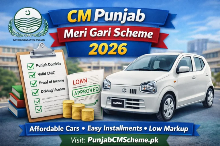CM Punjab Meri Gari Scheme